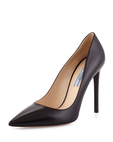 prada velour pump women pointed toe suede heels|Prada Runway Pointed Toe Pump (Women) .